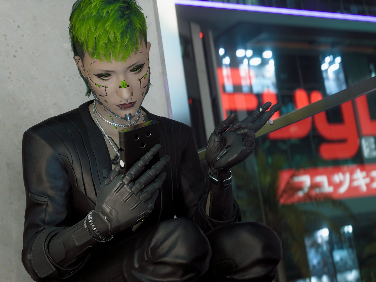 queercolumbidae's tweet photo. break time🚬
#cyberpunk2077 #cyberpunk2077photomode https://t.co/Dt8az1TMHK