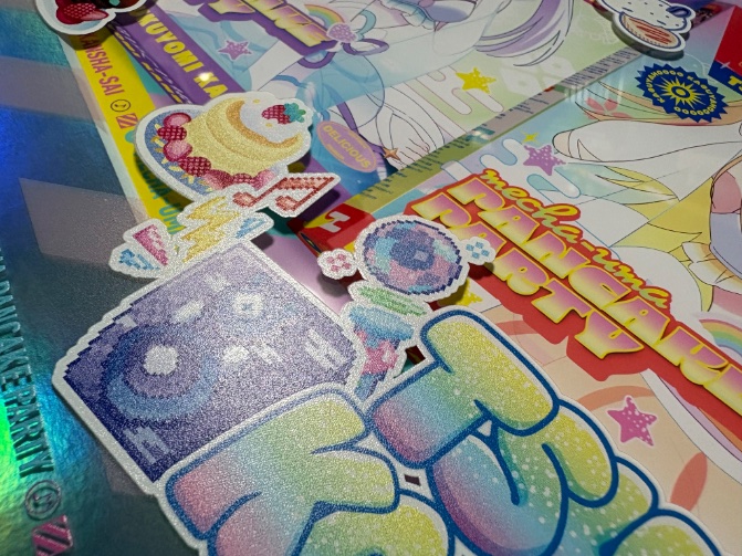 tasifar's tweet photo. ツクヨミ感謝祭のキャラファイングラフ届いたー
2層印刷めっちゃいい https://t.co/KVElFJjxMV
