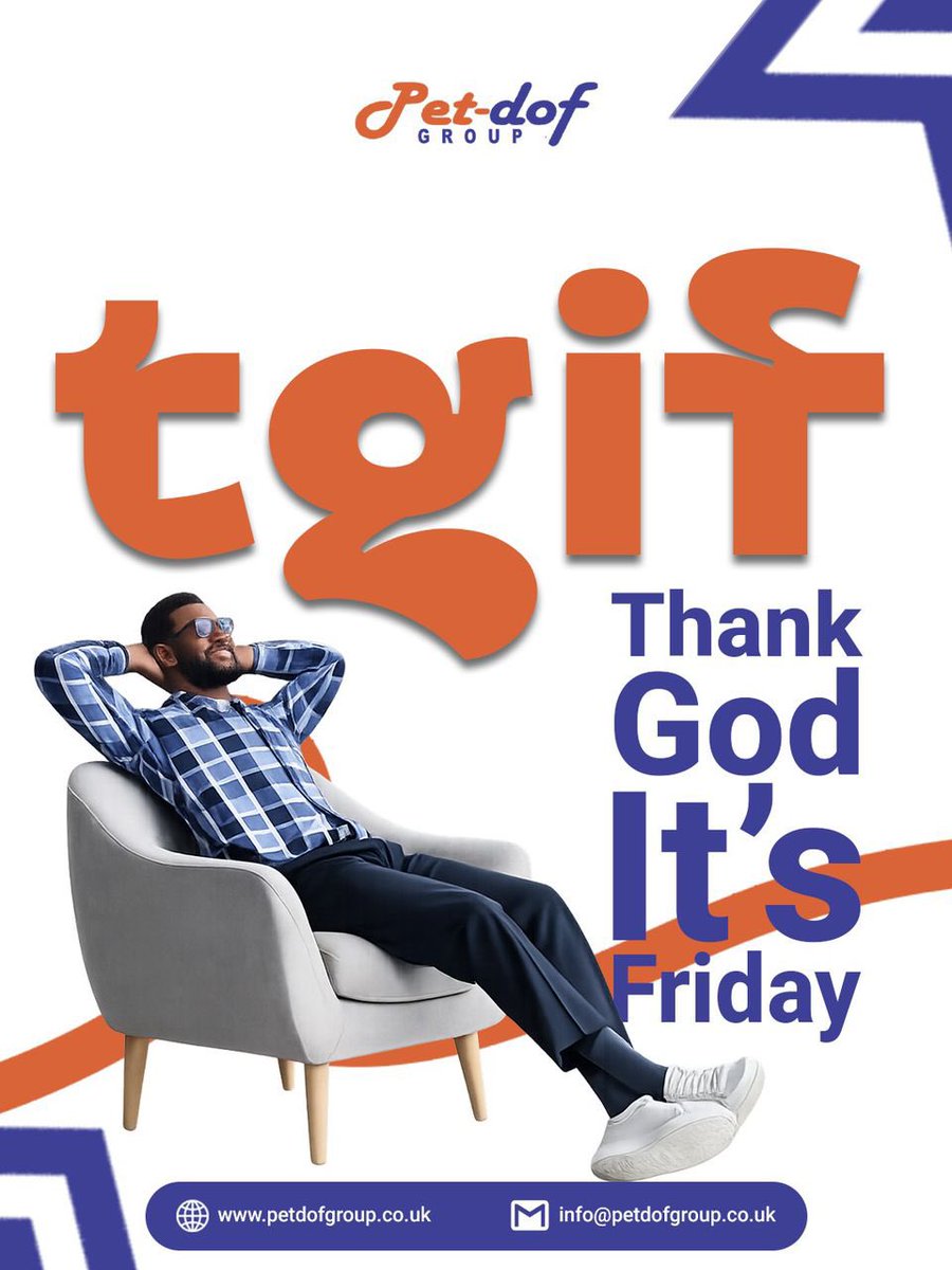 petdoftravels's tweet photo. It's another Friday, so finish strong, celebrate your wins, and head into the weekend proud of what you've done.
Happy Friday from all of us at Petdof Group
#petdofgroup #itsfriday #weekendloading #staymotivated https://t.co/ERd4uYgwPC
