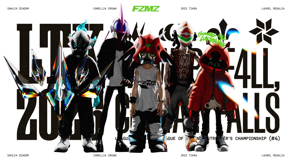 FZMZ_Official's tweet photo. ／
⚡BIG NEWS⚡
＼

#FZMZ がストリーマー・k4senが主催するゲームイベント
「LTK Season: Finale」のテーマソングを担当することが決定🔥🔥🔥

本大会のために、
新曲「FLOWERS F4LL」を書き下ろし🍣
特別な1曲となっております！

詳細はこちら
✅https://t.co/Lke1M3m2aI 

@lolthek4sen
@k4sen

#LTK
#ファゾムズ