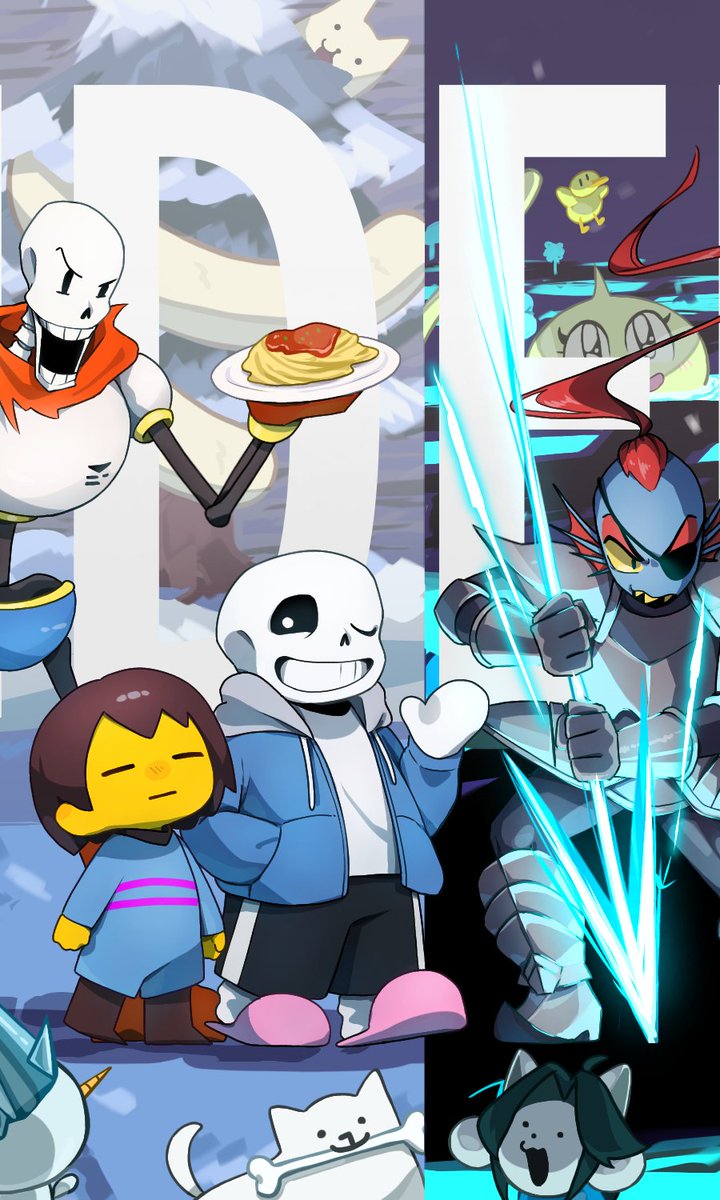 kifuyu_UTDR's tweet photo. 11周年おめでとう！
#undertale11thAnniversary #undertale https://t.co/3eMNPBKdEr