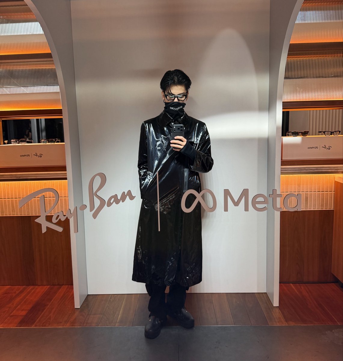 makoto_lo_olzzz's tweet photo. "Ray-Ban Meta"新作体験イベント
参加させて頂きました！

僕はZENAというモデルをセレクト🕶️

最新テクノロジーが搭載されていて近未来を感じるアイウェアになっております…！

@ray_ban #raybanmeta https://t.co/XLEmjdQMx3