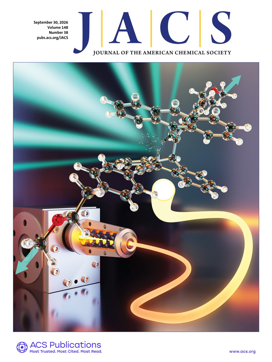 J_A_C_S's tweet photo. On the cover of this week's issue: "A Thermally Stable and Processable [4 + 2] Photodimer of π-Extended Anthracene as an Optical Force Probe for Damage Detection in Thermoplastics"

Read it here 🔗 https://t.co/9AxbpuBhI0 https://t.co/vk4XI4D6Ms