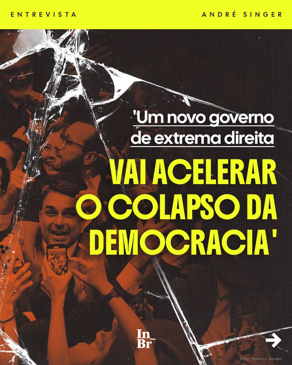 TheInterceptBr's tweet photo. As eleições de 2026 são, de novo, uma disputa pela existência da democracia no Brasil. Enquanto o país se encontra nesse impasse, diante de uma onda reacionária que está crescendo no mundo todo, a frente democrática também tem um dilema para chamar de seu: qual programa deve ser defendido contra o autoritarismo?

🔗 https://t.co/xlO18ao2VW