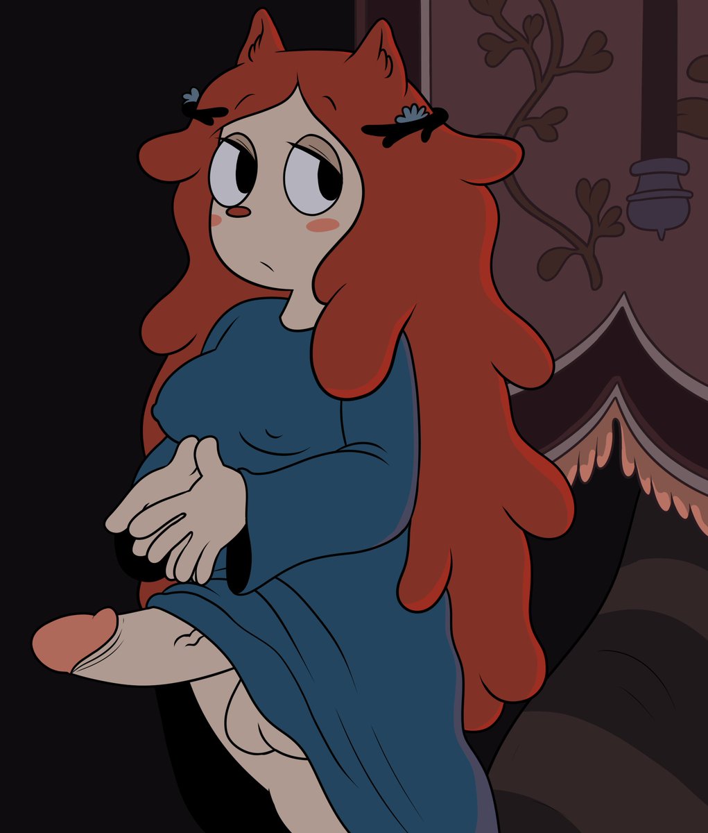 DollCorpuss's tweet photo. that hot Red Moom from sci with a dingaling #nsfwart https://t.co/k7yz8i7DQ2