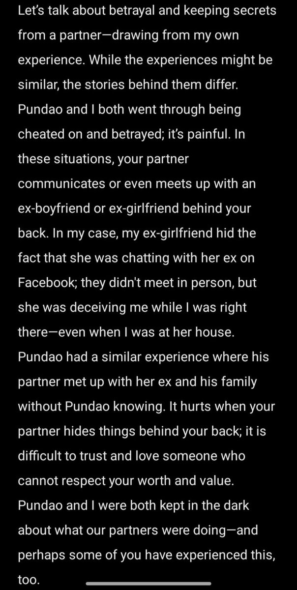 engfa_warahafd's tweet photo. pundao i hope you protect yourself and peace someone does not respect you as a partner @_pundao 

I'm sorry the pain won't go away, and for the betrayal behind your back. https://t.co/UYLGpFmPs9
