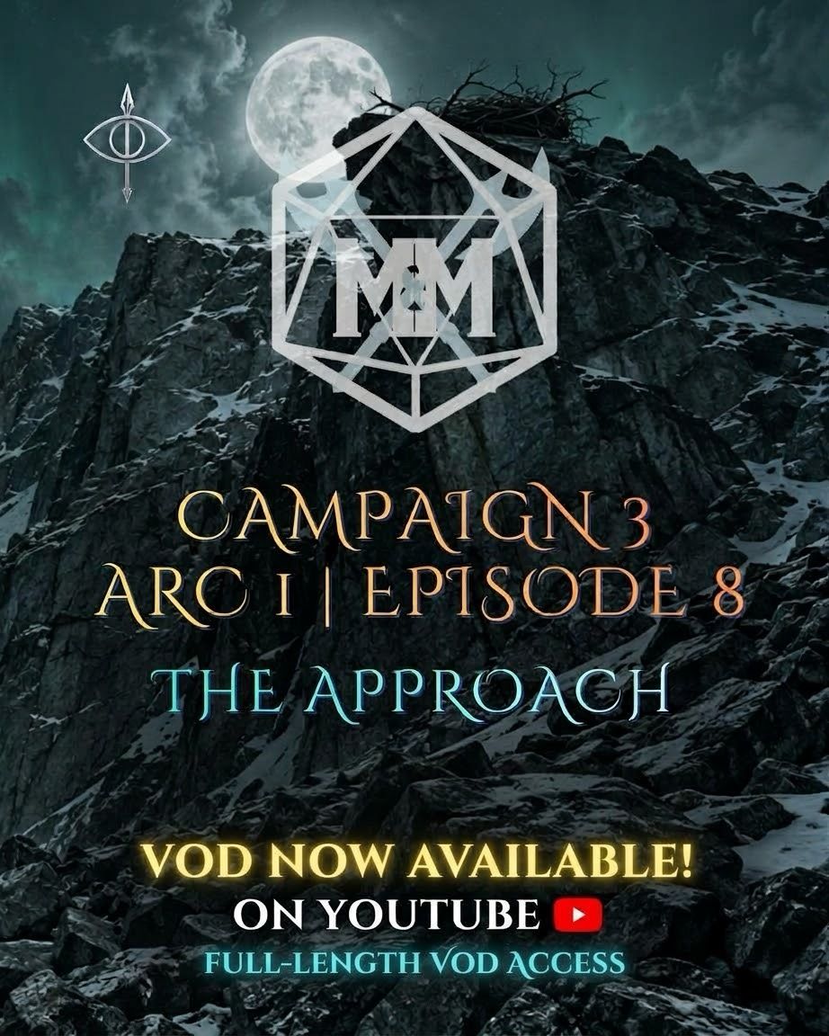 malt_magic's tweet photo. The Wyvern is going down this time…Right?
Malt & Magic on Twitch YouTube Podcast and patreon
#TTRPG #ActualPlay #dnd5e #MaltandMagic #FantasyRoleplay https://t.co/qU97BGouc0