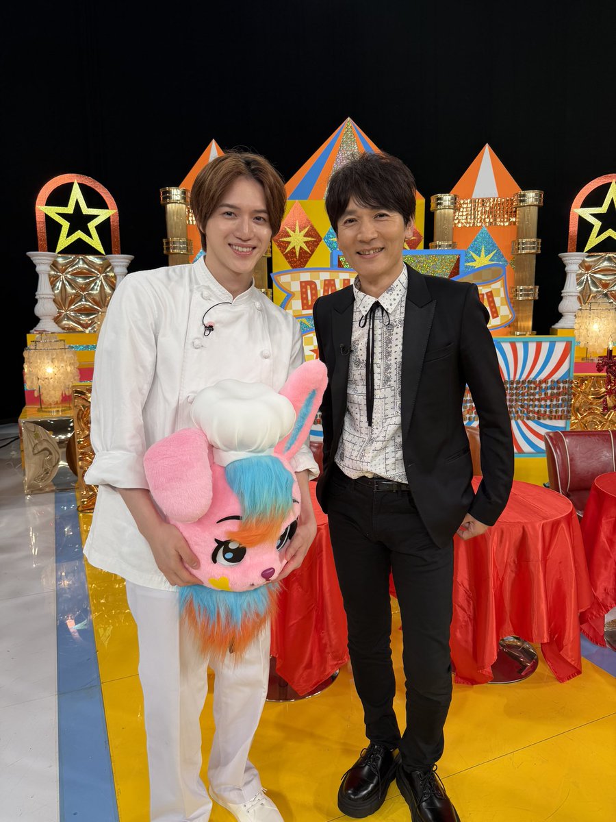 20thCentury_SIN's tweet photo. 料理番組でまさかのKEY TO LIT岩﨑くん登場でビックリ！

TBS「大金星マッチ」10月3日（土）14時〜

是非ご覧ください♪

#どーぞ

長野

#大金星マッチ
#トニセン
#岩﨑大昇
#KEYTOLIT https://t.co/Mluca8lEew