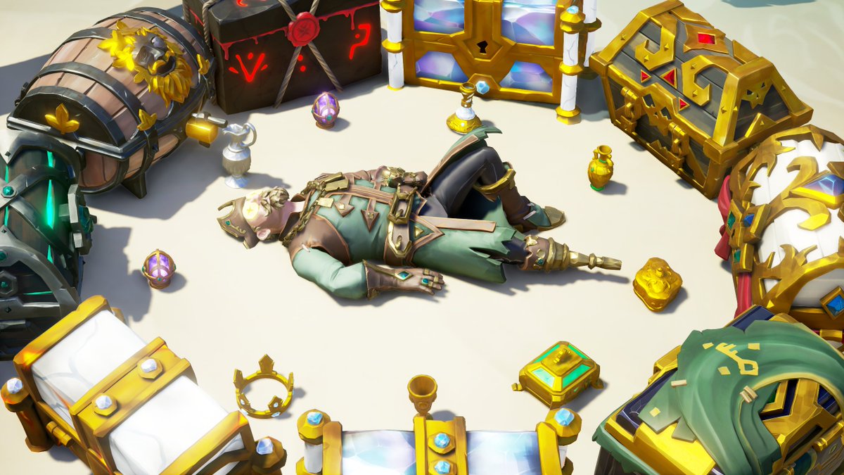 xSystemsSOT's tweet photo. Day 2 : Collectionneur d'Or 🪙

#SeaOfThieves #SoTober #SoTober2026 @FR_SOT https://t.co/JQun3NMpH0