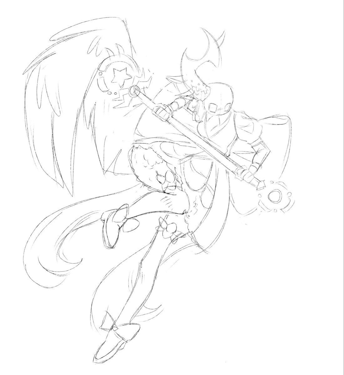 sodaker_109's tweet photo. magical girl illumina sketch hi #phightingart https://t.co/xxhSUrSVBN