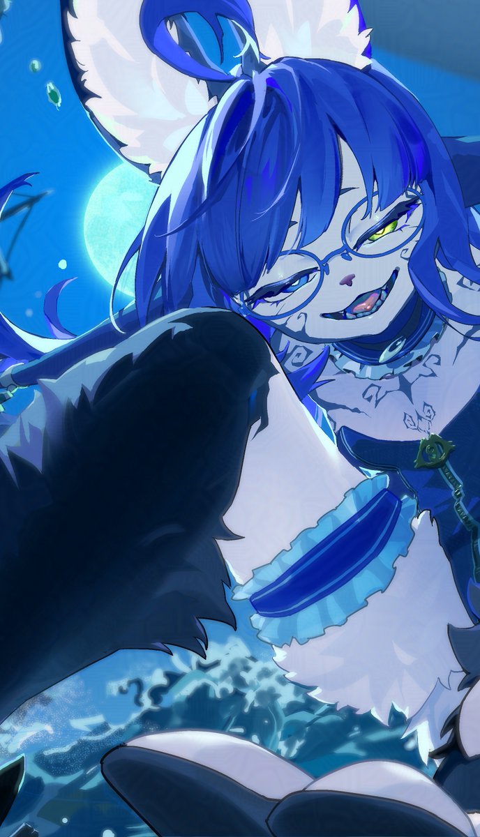 namamekasumi's tweet photo. 💙Skeb💙 https://t.co/m46W19Pweu