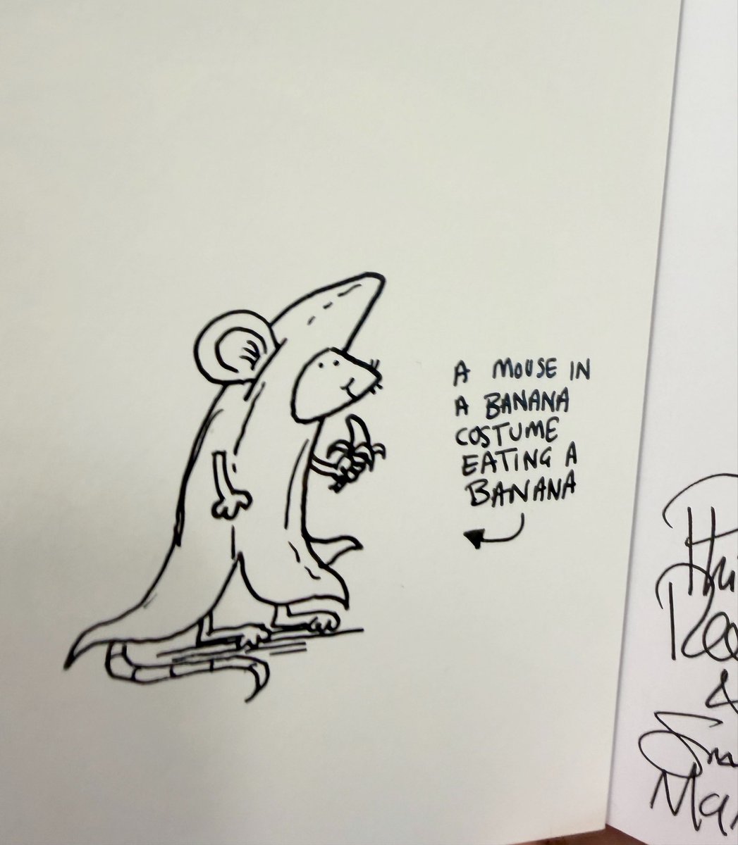 jabberworks's tweet photo. Special request for @philipreeve1 in yesterday’s #Adventuremice signing queue…

Gold star, Reeve ⭐️ https://t.co/LSQ7BaNnBB