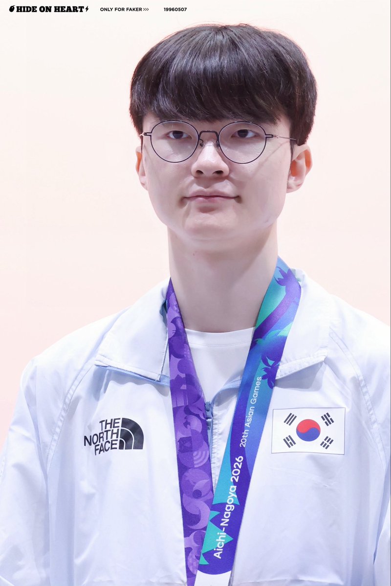 Hideonheart0507's tweet photo. FAKER

2026 ASIAN GAMES in Aichi Nagoya
🏅🏅

@faker #FAKER #페이커 #아시안게임 #대한민국이스포츠국가대표 #teamkoreaofesports https://t.co/4M0ybsySpT
