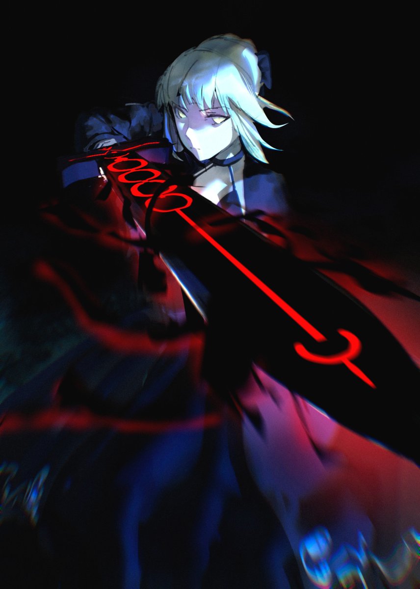Hajo_illust's tweet photo. saber alter https://t.co/H8eDOhkJQM