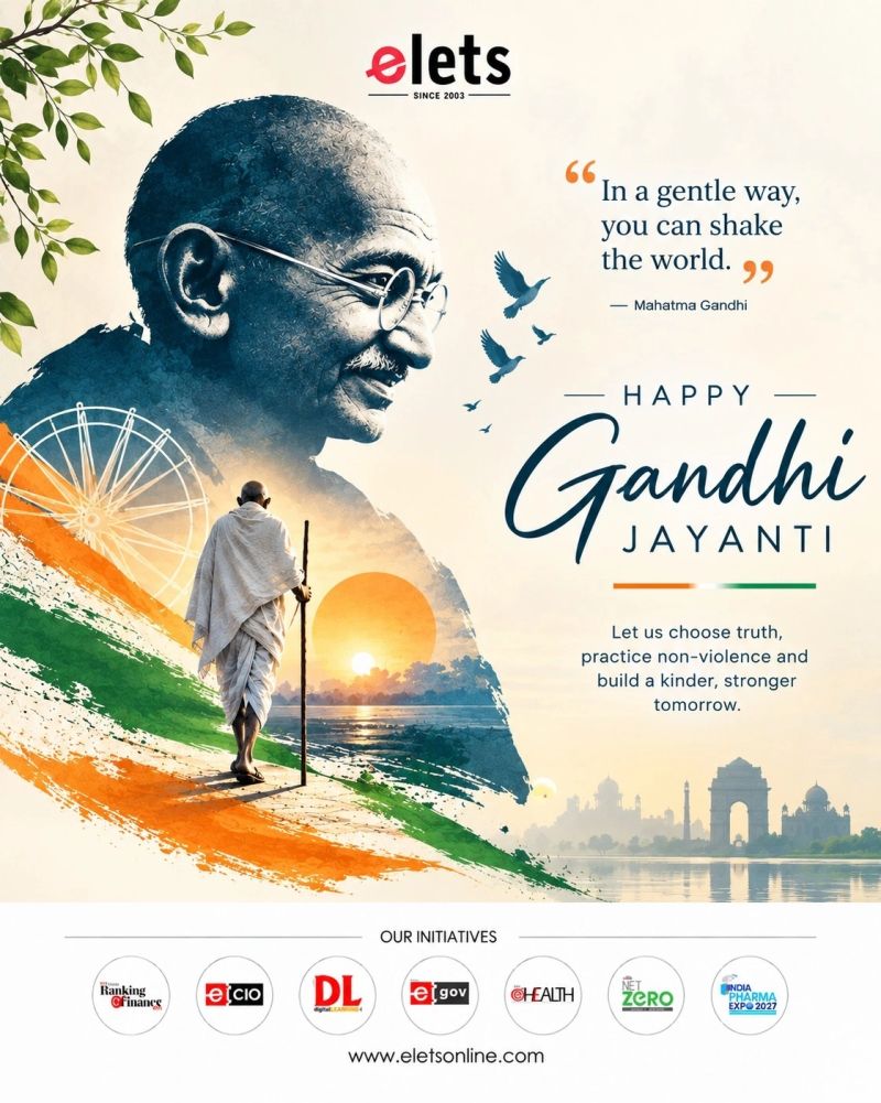 eletsonline's tweet photo. In a gentle way, you can shake the world.— Mahatma Gandhi

On this Gandhi Jayanti, we remember the life and teachings of the Father of the Nation, whose timeless values of truth, non-violence, simplicity and selfless service continue to inspire generations.

Happy #GandhiJayanti! https://t.co/8xrtannA09