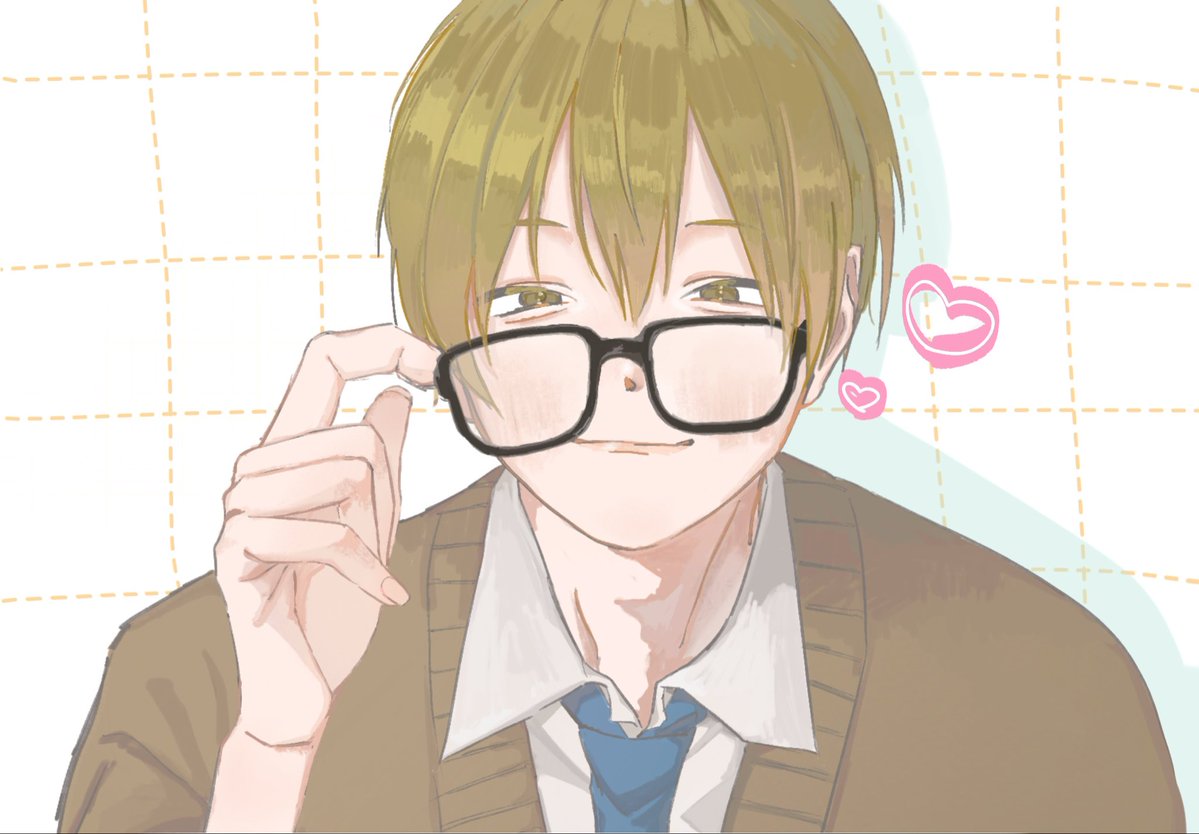 mob4_1217's tweet photo. 昨日👓の日だったの！？ https://t.co/P1YLMOcsgo