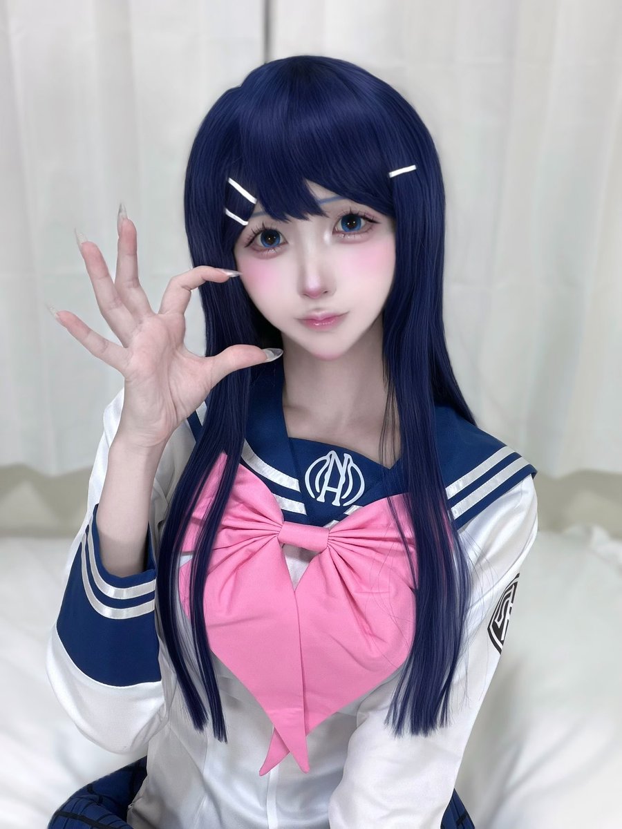 angeuiui's tweet photo. 舞園さやか｜ダンガンロンパ ｜cosplay https://t.co/S1SLhxFOhi