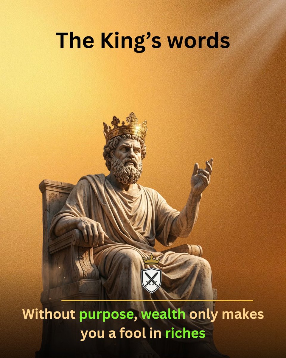 CallmeKiing's tweet photo. Money is a tool and it can be in abundance but Without a clear goal and purpose on how to channel and use the tool well, then a rich man becomes a rich fool.
#Motivation #Canva #Affinity #Graphicsdesign #Socialmediamanagement https://t.co/RFGeDNyeZ3