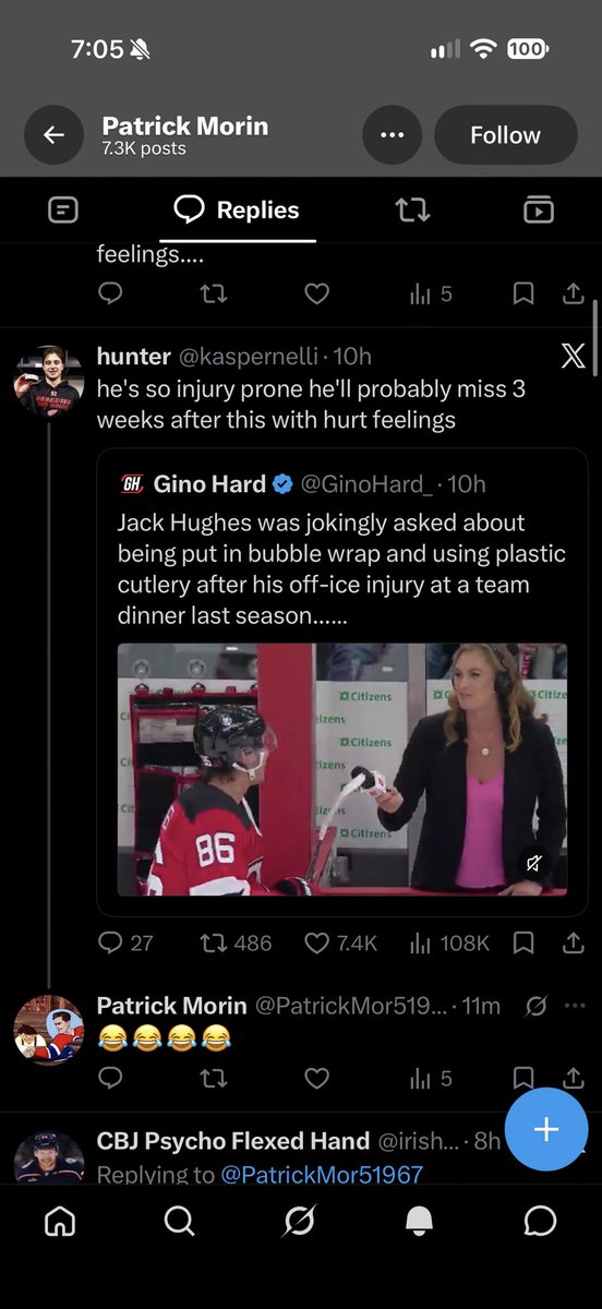 coasterbipolar's tweet photo. @PatrickMor51967 @TabbyThrowback @ChrisDiFran3 @kevincanessa @espn Well let’s not resort to stealing others jokes now https://t.co/vQigLX9vY9