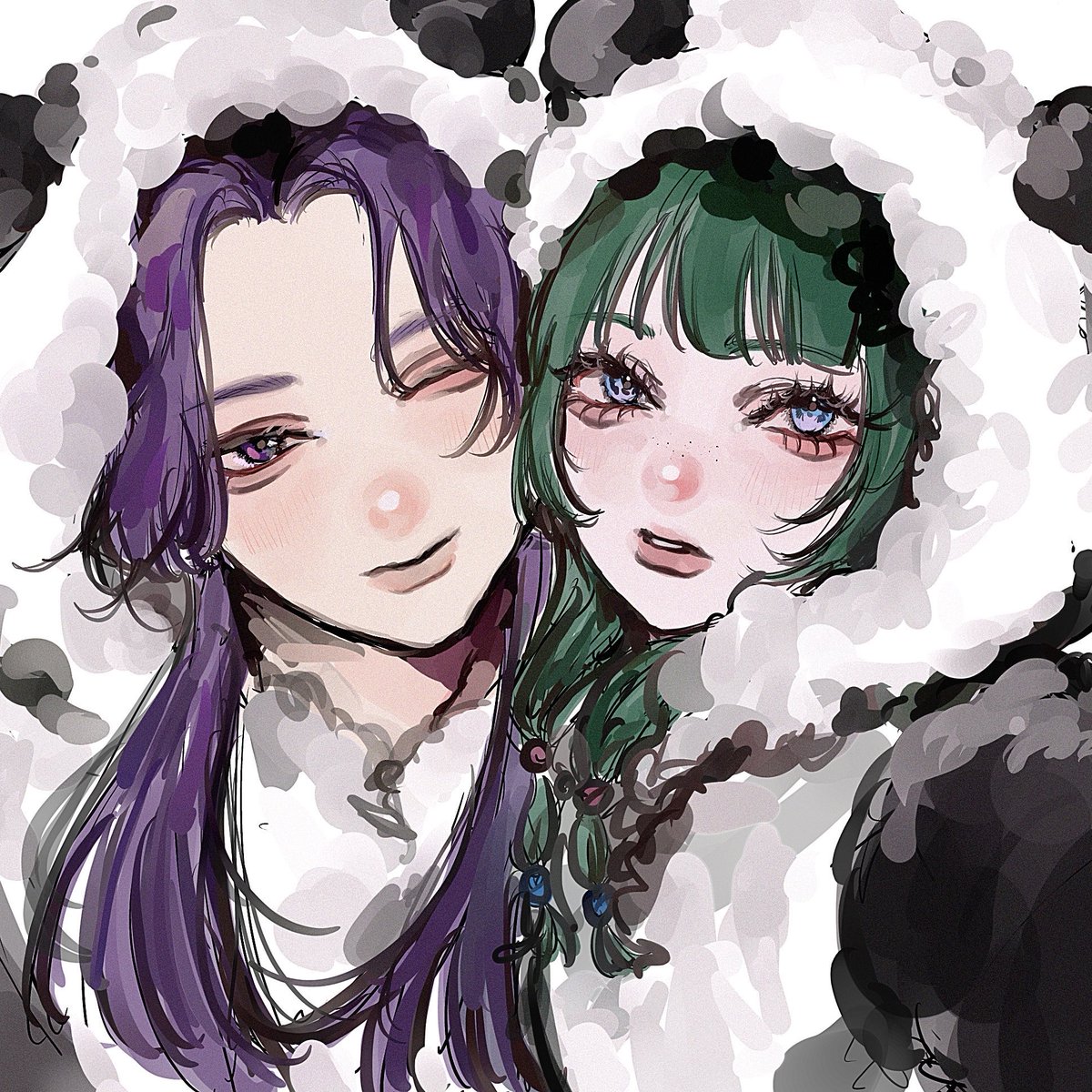 Leigh_113N's tweet photo. 💚💜 https://t.co/htWk2JrofT