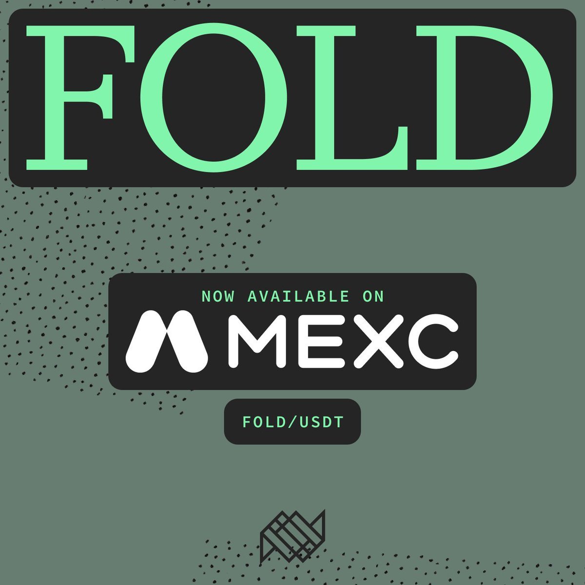theInterfold's tweet photo. Now trading on MEXC: $FOLD/USDT. https://t.co/EWH0s5dRAF