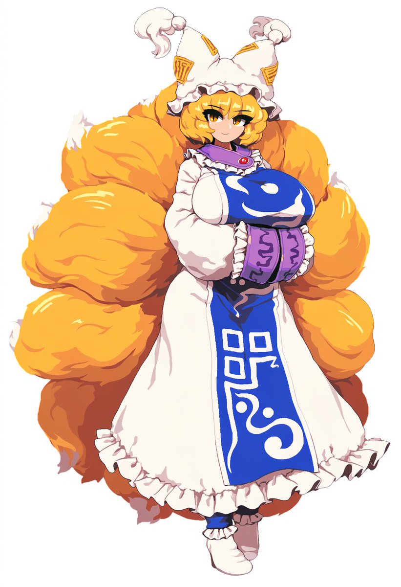 GoodDay42069's tweet photo. 八雲 藍
#YakumoRan #八雲藍 #東方Project #AIイラストㅤㅤ https://t.co/7gaYj0gj50