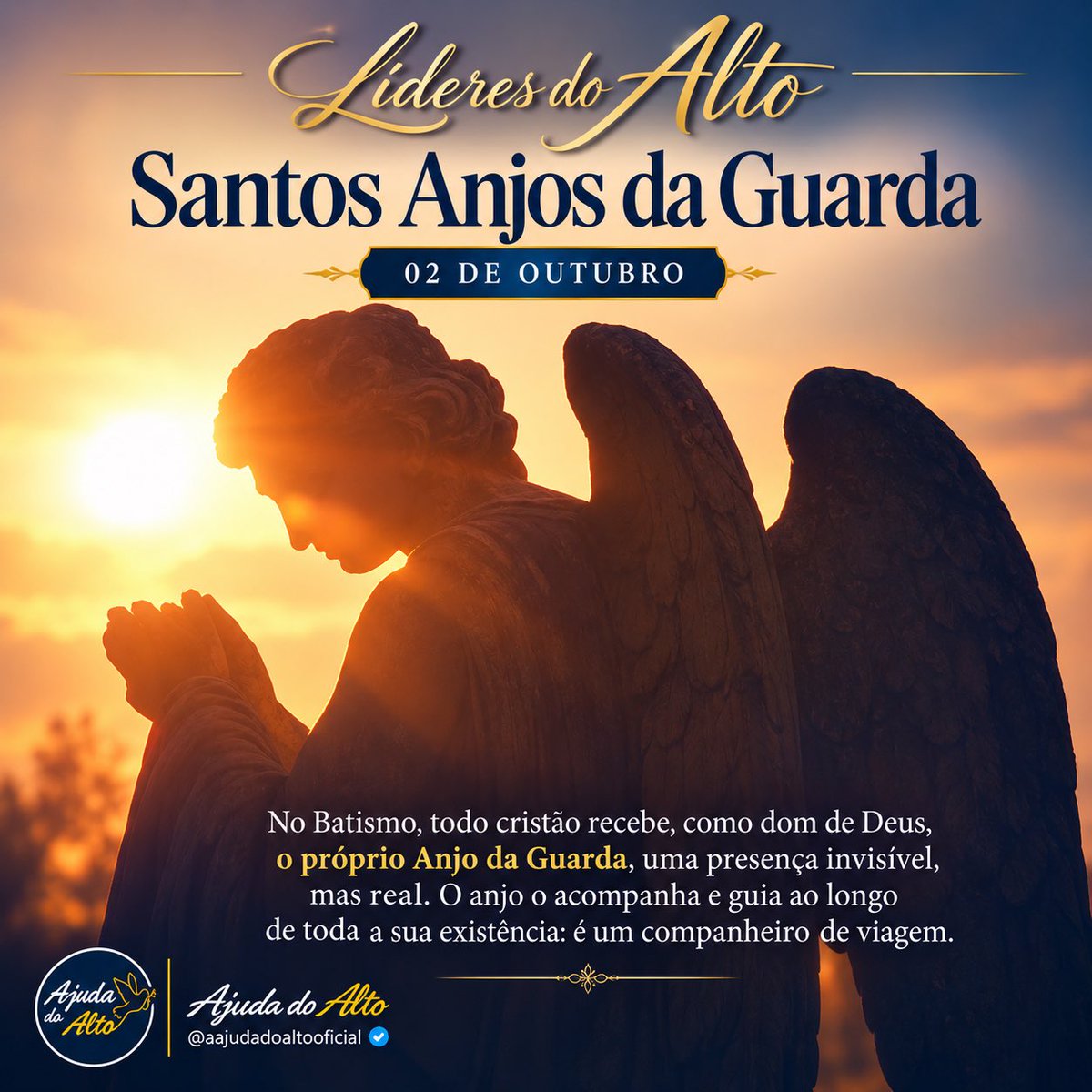 ajudadoalto's tweet photo. O termo “anjo” indica uma criatura celeste bem próxima de Deus. Seu nome é citado 175 vezes no Novo Testamento e pelo menos 300 no Antigo.
#lideresdoalto #ajudadoalto #anjodaguarda https://t.co/tp61FmzOSw