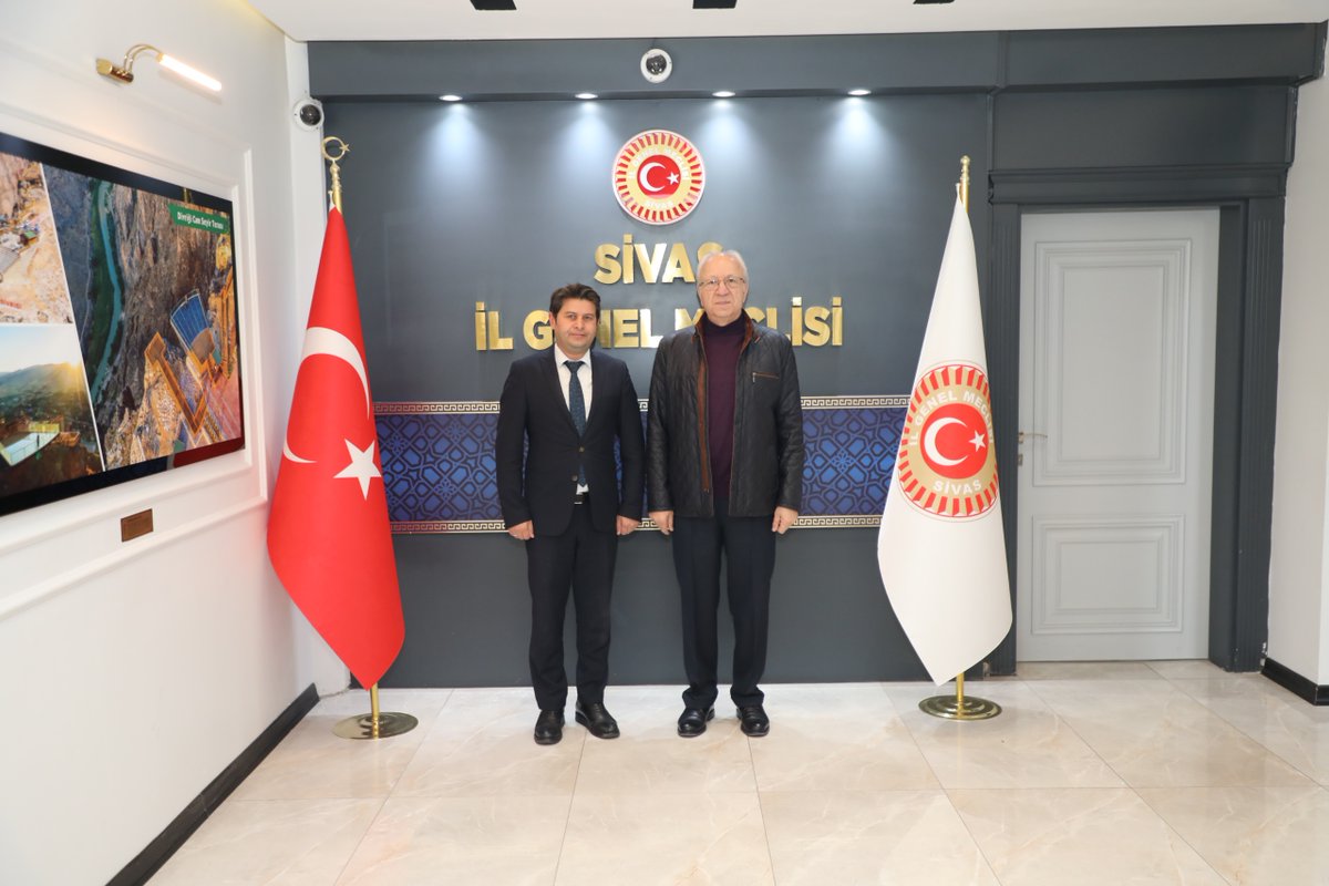 sivasigm's tweet photo. Sivas Ticaret İl Müdürü Sn.Ferhat Erdil, Başkanımız Sn.Mehmet Şarkışla'yı ziyaret etti. https://t.co/UXC4nqORJ5