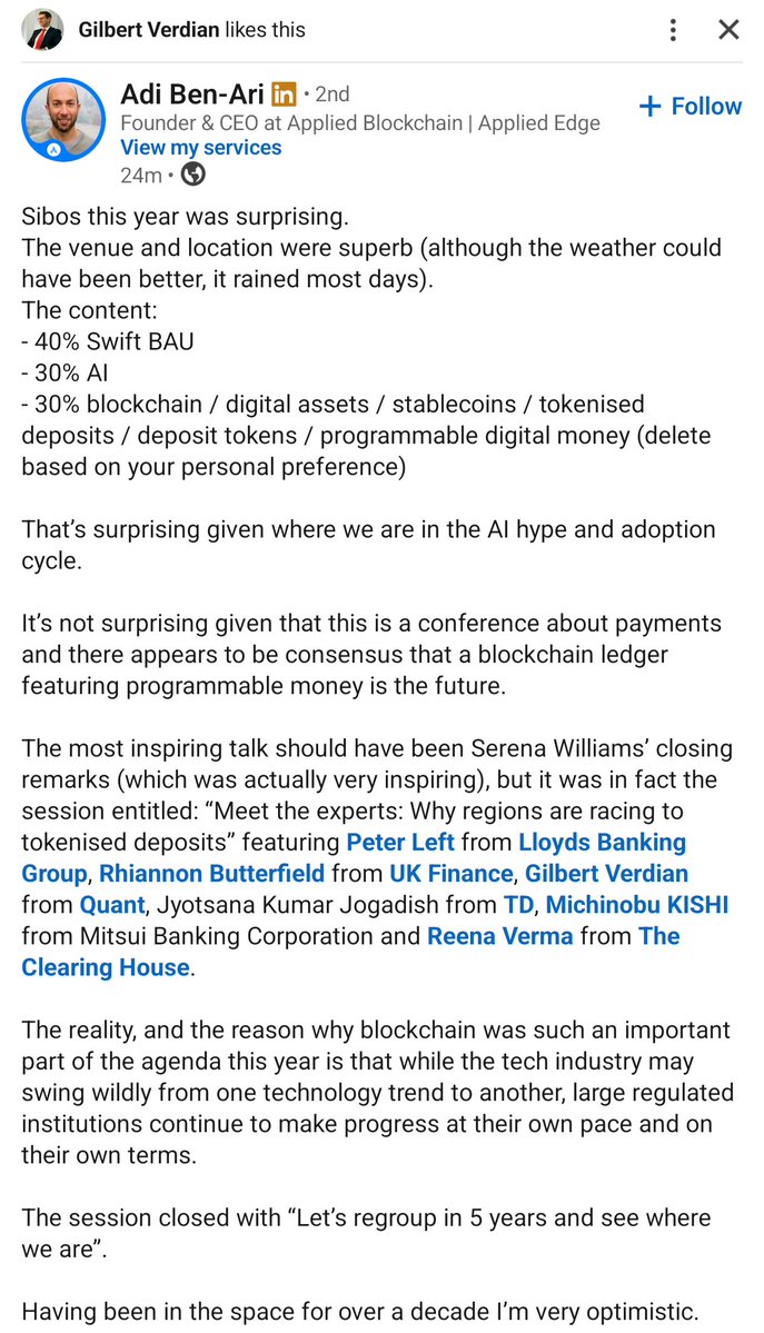 elshredo's tweet photo. $QNT https://t.co/fxCw3gyijp