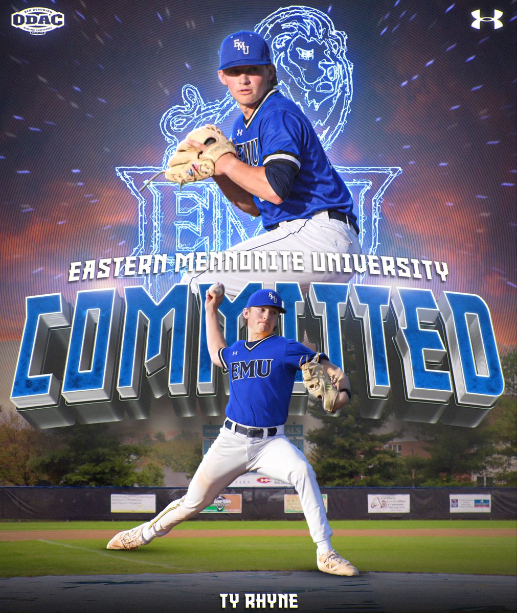 TRhyne804's tweet photo. I’m forever grateful to announce my commitment to Eastern Mennonite University!

First, I want to thank God for giving me the ability to play the game I love. I also want to thank my family, coaches, and friends for all the help, support, and belief along the way.

Finally, I want to thank Coach Posey, Coach Hull and the rest of the EMU coaching staff for the opportunity to play baseball at the next level. Go Royals!!🔵⚫️
#committed