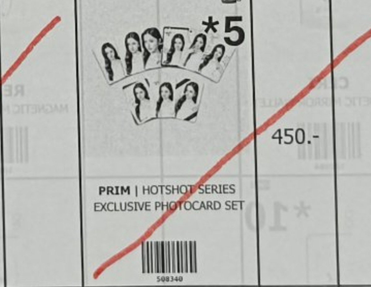 emprimii's tweet photo. Photocard set of Prim is sold out already 😭💗 the power 

#primiily @primiily1_ https://t.co/q0vKkauzgl