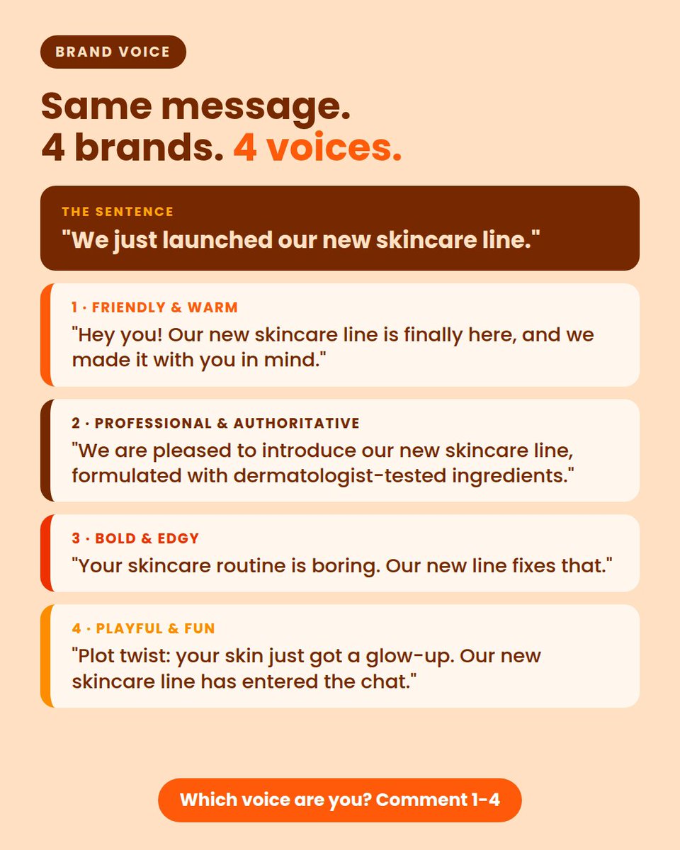 bam_glory's tweet photo. Hot take: your writing style is irrelevant when you write for clients.
Their voice is the product. Yours is the tool. https://t.co/ZsmFEJpK3N