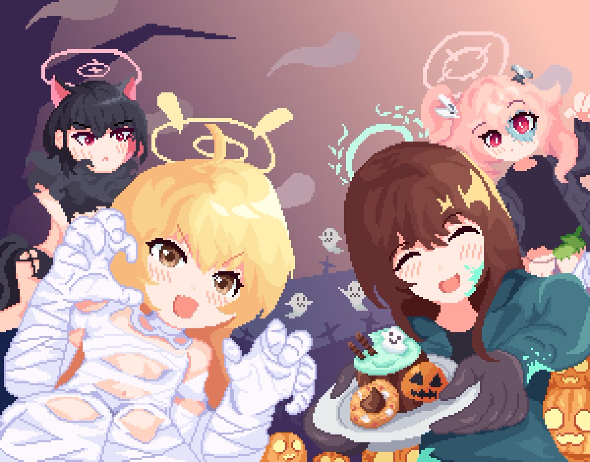 see111eea's tweet photo. #ブルアカ #BlueArchive #ドット絵 #pixelart https://t.co/wWZAcbNgsE