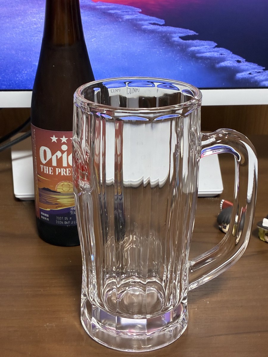 equal3156's tweet photo. ビビッときたジョッキを衝動買い！
良き！！！🍺(´へωへ`*) https://t.co/MF1bRqk7HT