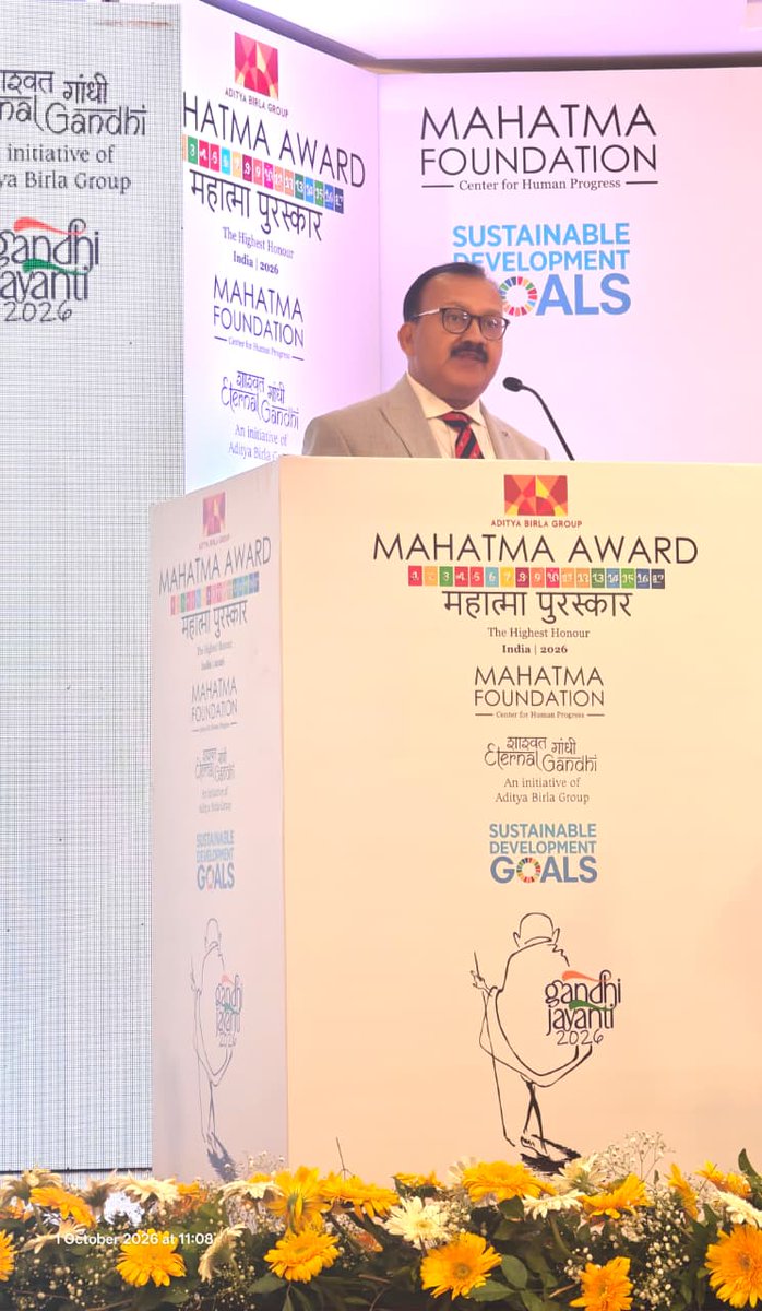 KonkanRailway's tweet photo. Konkan Railway has been honoured with the Mahatma Award 2026 for Excellence in Engineering at New Delhi, recognising its commitment to engineering excellence and innovation.
#MahatmaAward2026 #SadarSeva #EngineeringExcellence https://t.co/vQJRUZxZDl