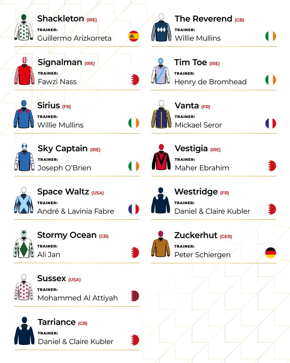 BahrainTurfClub's tweet photo. A high-quality international entry for the new Gulf Of Bahrain Cup!🤩

Mark your calendars 
🗓️ 13 November 2026
💰 $400,000

#Bahrainturfclub #HomeOfTheGroup1 https://t.co/Q1L8rqGBxp