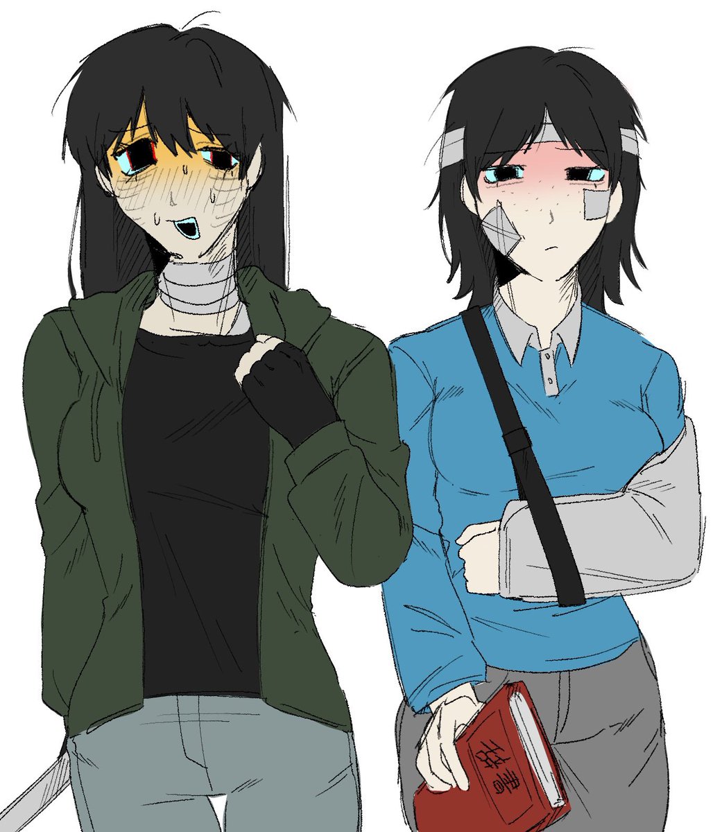 DEKAI_KANI_3's tweet photo. にょたしか描いてない
ホウカとヒラガイ
 #ドムドムチーチー https://t.co/SWx6EsMVtz
