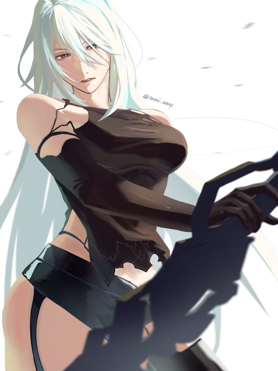 tasai_0004's tweet photo. A2　#NieR  #nier_automata https://t.co/mGFwqoStlZ