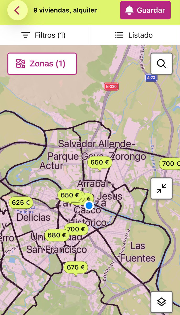 SocialistasZGZ's tweet photo. Hola, @ChuecaNatalia 
Hola, @Jorge_Azcon 

Mientras votáis NO a los decretos de Vivienda y NO aplicáis la Ley de Vivienda:

👉🏻En Zaragoza, solo aparecen tres pisos por debajo de 650 euros para alquilar. Nueve por menos de 700 euros.

‼️Hay más habitaciones de alquiler que pisos. https://t.co/ITHe9DX8jn