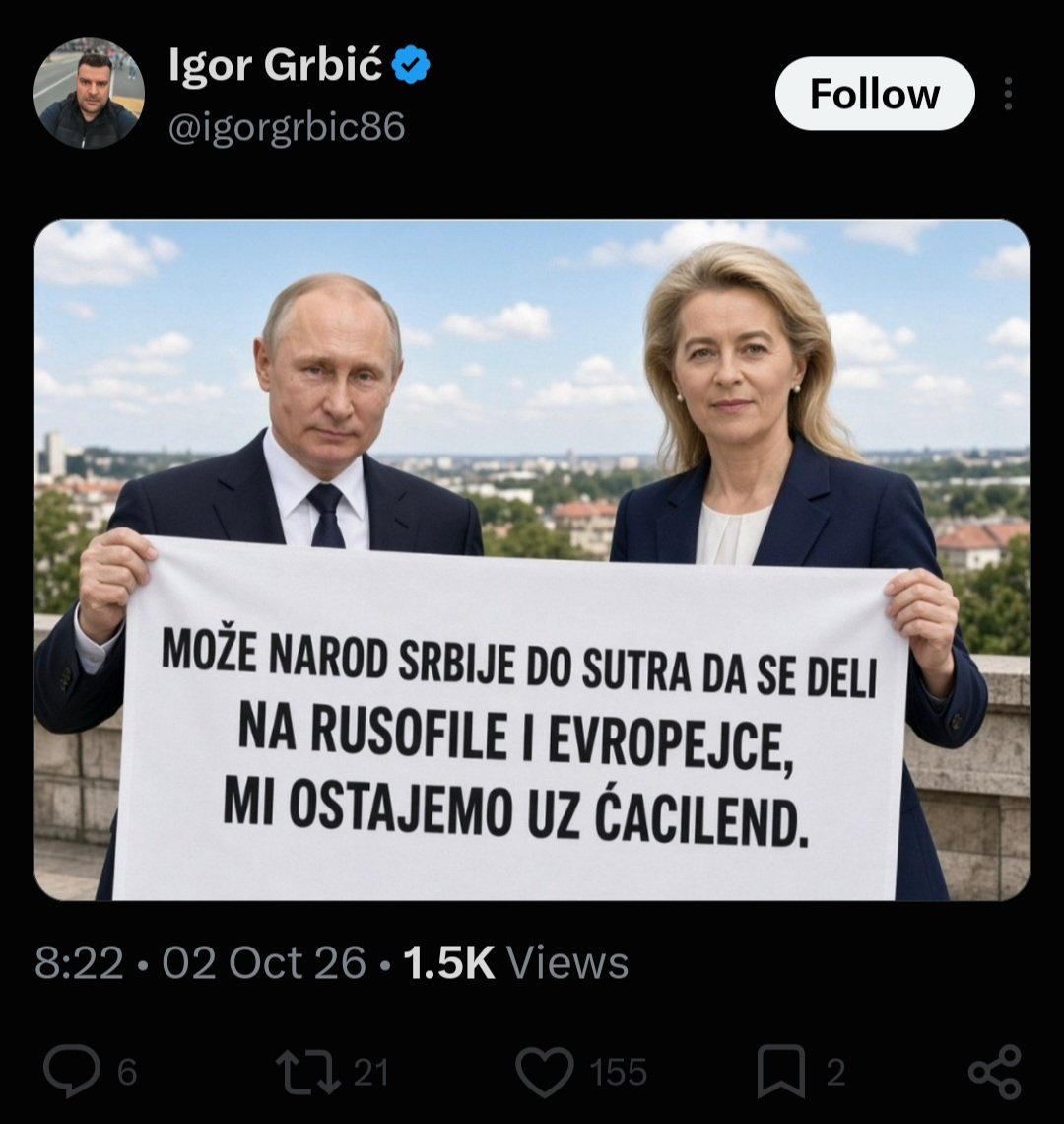 libkon13's tweet photo. Pu jebem li mu sve retardirano https://t.co/CMEfaQ8WB9