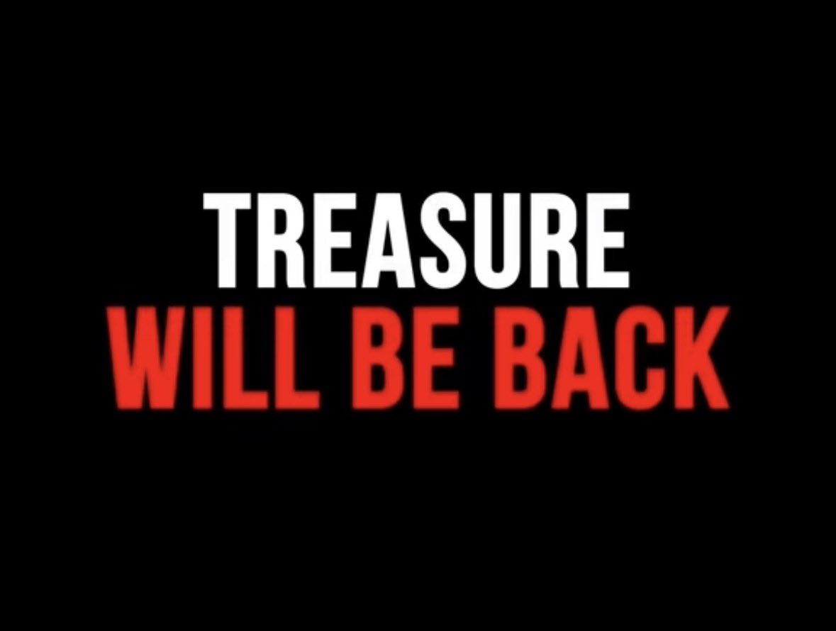 ninajini0207's tweet photo. "TREASURE WILL BE BACK"

曲は「I WANT YOUR LOVE」、とりあえず色々と楽しみに待ってる！ https://t.co/HREORbfKKS