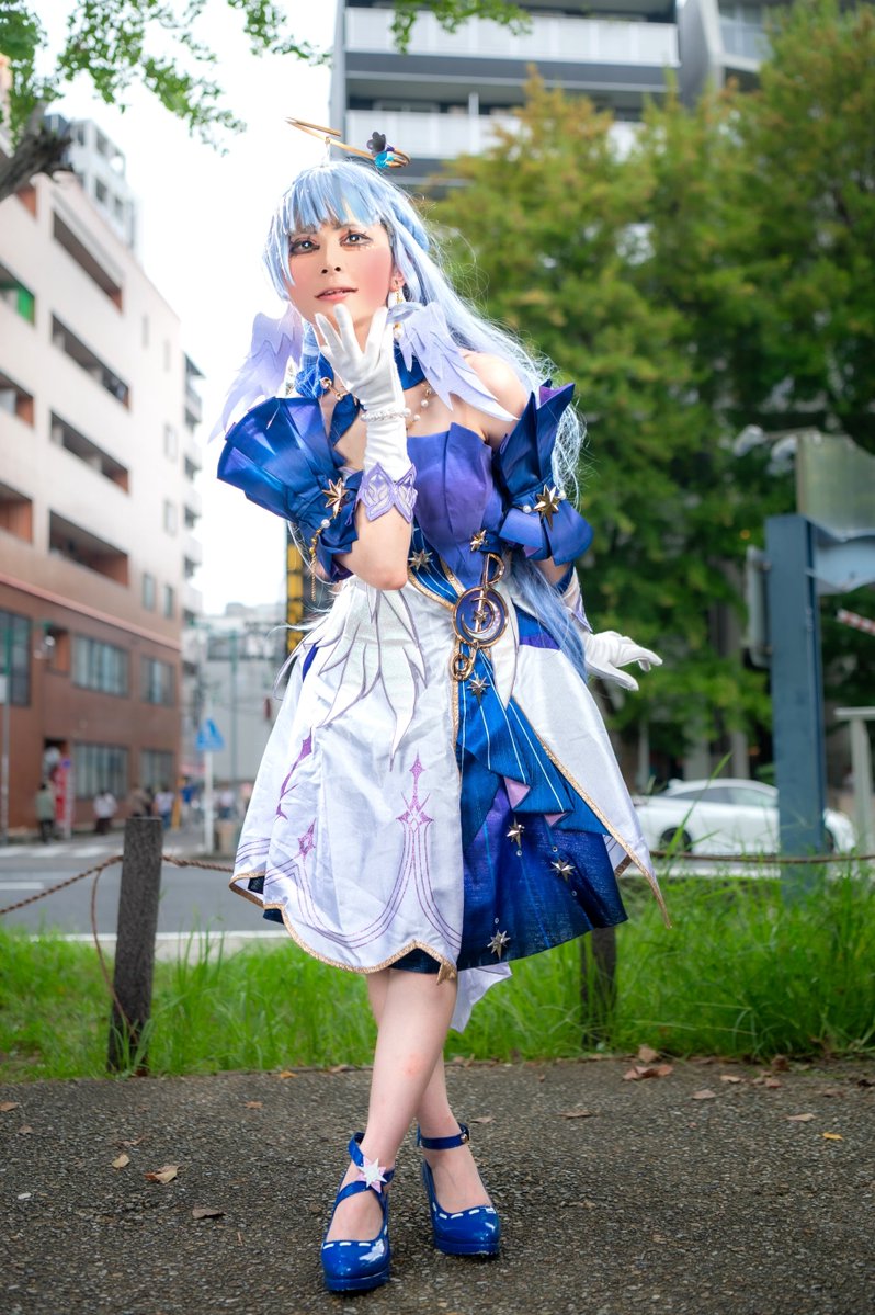 yukihananzi_cos's tweet photo. 「⚠️Cosplay.装飾1部不足.」
崩壊スターレイル／ロビン
HonkaiStarRail／Robin

───.銀河の歌姫.

📸photo:のみ(@4571351_825007 )様

#OSUコス
#雪花コス館

#HonkaiStarRail #cosplay 
#robin #ロビン https://t.co/31zBFPeNQV