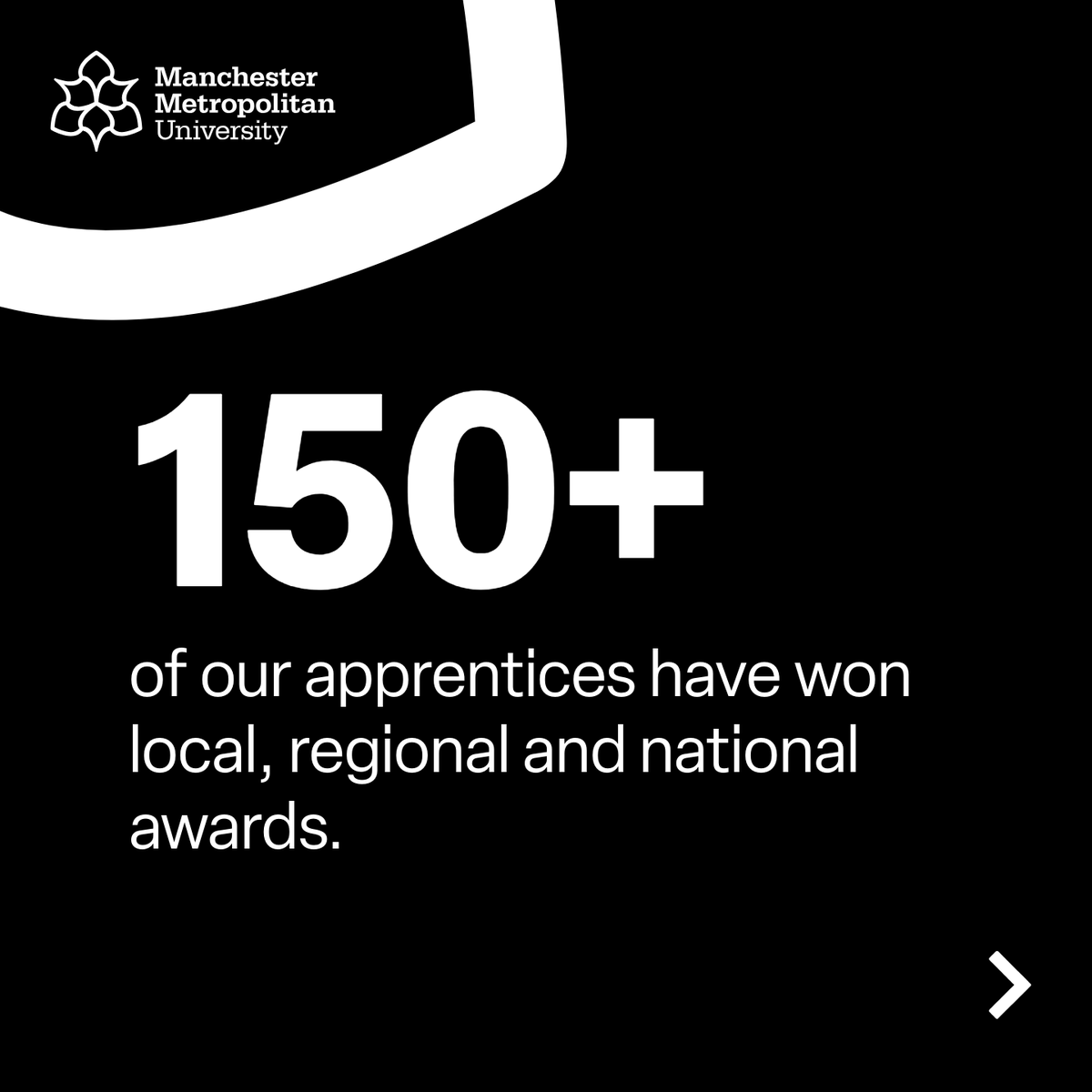 MMUApprentice's tweet photo. What can a degree apprenticeship mean for an apprentice’s career?   

Swipe through to see apprenticeships at Manchester Met in number and explore our programmes: 
https://t.co/UQ5l3uvgNf https://t.co/Ra8ygVwRjl