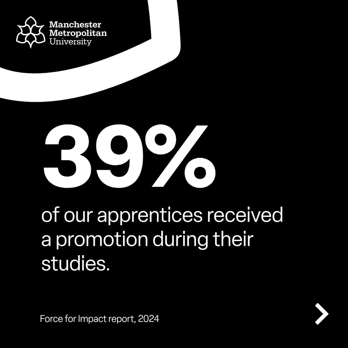 MMUApprentice's tweet photo. What can a degree apprenticeship mean for an apprentice’s career?   

Swipe through to see apprenticeships at Manchester Met in number and explore our programmes: 
https://t.co/UQ5l3uvgNf https://t.co/Ra8ygVwRjl