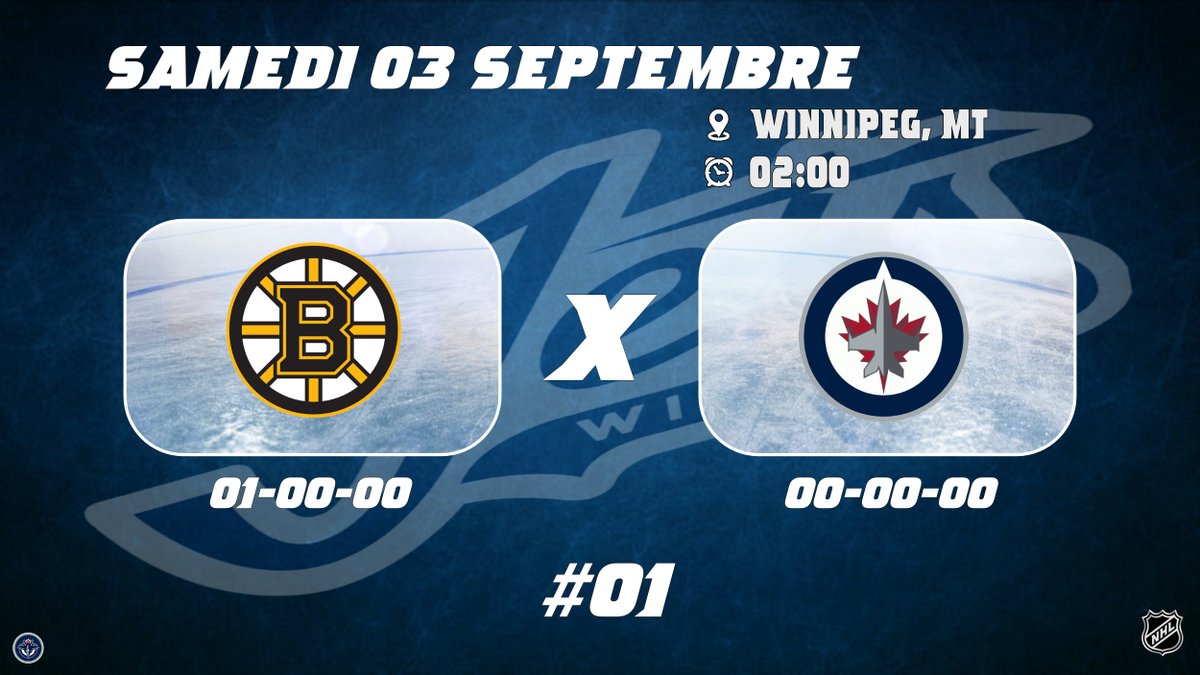 FranceJets's tweet photo. Ca y est c'est le grand jour...

Les Jets de Winnipeg commencent enfin leur saison NHL et c'est pour demain matin à la maison avec la reception des @lesBruinsFr  @Bergorrcyk 

#GoJetsGo https://t.co/DpmkEJSbfh