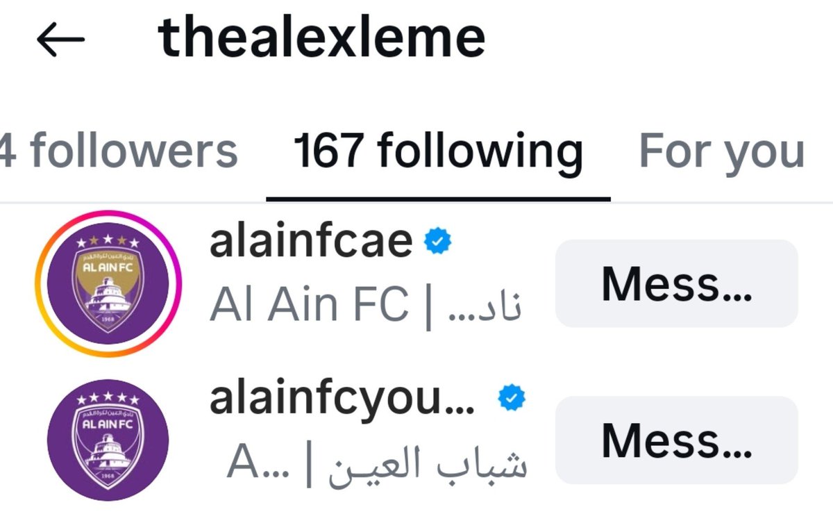 abdullah858's tweet photo. موهبة نيجيرية هجومية تنضم للاكاديمية العيناوية اليكس ليمي تم قيده ضمن فريق الدرجة الثالثة للنادي ..
سجل مع فريقه سبورتنج لاغوس هدف الصعود للدوري الممتاز في بلاده قبل ان ينتقل الى العين
خريج اكاديمية p sport fa

https://t.co/3X6uK2aEZc
حسابه على الانيستا :
https://t.co/dkiJnNvQxt https://t.co/86tiLSgLCB