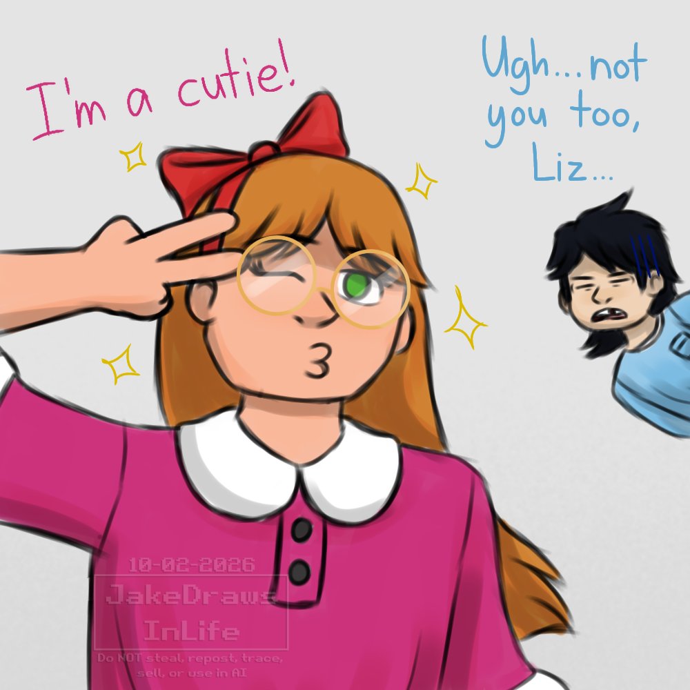 JakeDrawsInLife's tweet photo. 𝗣𝗢𝗩: 𝗬𝗼𝘂'𝗿𝗲 𝘁𝗵𝗲 𝗼𝗻𝗹𝘆 𝘀𝗶𝗯𝗹𝗶𝗻𝗴 𝘄𝗵𝗼 𝘄𝗲𝗮𝗿𝘀 𝗴𝗹𝗮𝘀𝘀𝗲𝘀.
#fnaf #fnafau #fnafoc #aftonsiblings https://t.co/lrFxeTnviz