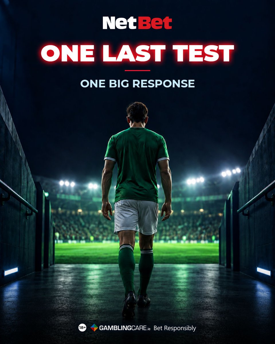 NetBet_IRL's tweet photo. Republic of Ireland have one more chance to finish this Nations League window strong ☘️

A defeat, a win and a draw so far. What needs to click in the final game?

Intensity, control or end product? 👇

#RepublicOfIreland #NationsLeague #COYBIG #IrishFootball #NetBet https://t.co/bGxYaW4Xf7