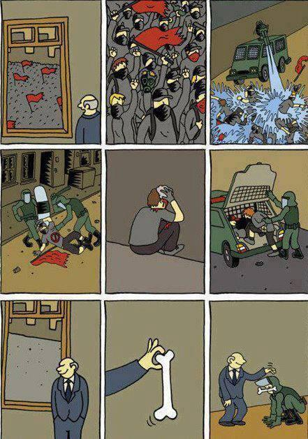 ultras_antifaa's tweet photo. ❝Cops: Protectors of the rich, hunters of the poor❞ https://t.co/5W40IhJZYX