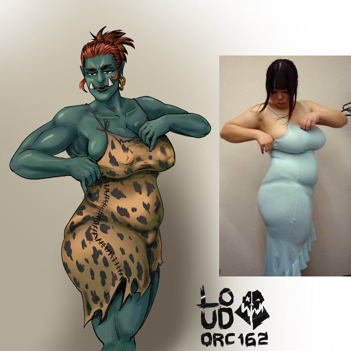 LoudOrc162's tweet photo. Strong green mommy
—
#art #oc #orc #digitalartㅤ https://t.co/3My0t9uYtR